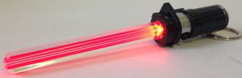 T8930C - Porte clé sabre laser lumineux STAR WARS "Rouge" - DARK VADOR