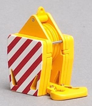 YCC207-2 - Crochet 93 Tonnes 3 Poulies Jaune, rouge et blanc