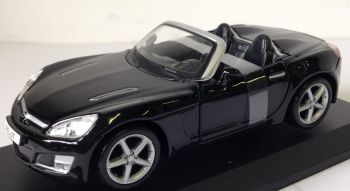 BUR43000R - OPEL cabriolet GT "Noir" Ech:1/32