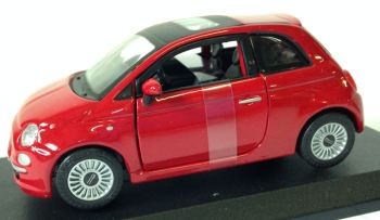 BUR43000A - FIAT 500 "Rouge" Ech:1/32