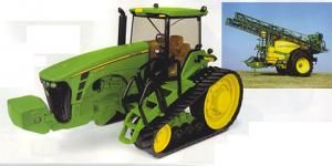 ERT15877 - Tracteur JOHN DEERE 8230T avec Pulvérisateur 840