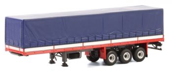 WSI13-1028 - Remorque 3 Essieux Bâchée "Bleu"