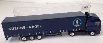 OCMOT03 - Occasion - VOLVO FH12 4x2 avec remorque 3 Essieux "KUEHNE + NAGEL" Ech:1/87 - "Bon état"