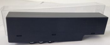 OCMOT07 - Occasion - Remorque fourgon 3 Essieux Noir Ech:1/87 - "Bon état"