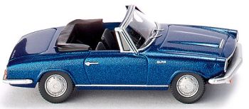 WIK018649 - GLAS 1700 GT Cabriolet Bleu métallisé