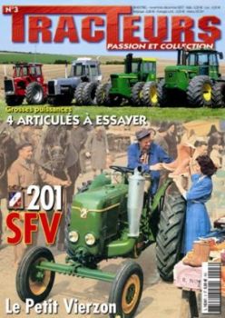 THA03 - TRACTEURS PASSION ET COLLECTION n°3
novembre / décembre 2007
