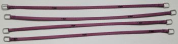 YCC331-6 - Lot de 4 sangles de levage 1 Tonne de 14cm Violette
