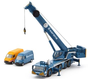 IMC20-1025 - Grue LIEBHERR LTM 1250-5.1 SARENS avec 2 fourgons