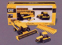NOR55101 - Coffret Moissonneuse Lexion 485 et Tracteur Challenger 75E