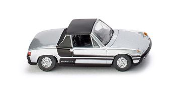 WIK079204 - VW PORSCHE 914 Argenté et noir