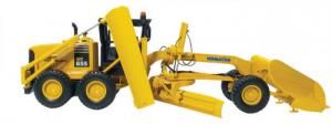 FIGE503063 - Niveleuse KOMATSU GD655 avec Lame de Déneigement