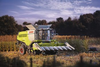 WIK170676 - Moissonneuse CLAAS Lexion 760 TT avec Bec à maïs CONSPEED 8-75 "Version salie" Limitée à 1000Ex