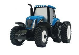 ERT13655 - NEW HOLLAND TG255 Jumelé Arrière - série Spéciale en Résine peinte à la main - STOP AFFAIRE