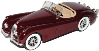 BUR22018RO - JAGUAR XK120 Cabriolet 1951 Rouge