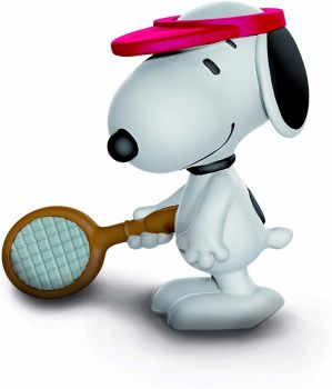 SHL22079 - SNOOPY Joueur de Tennis
