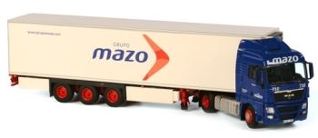 WSI01-1738 - MAN TGX XLX 4x2 Avec remorque 3 Essieux frigorifique CARRIER "GROUPE MAZO"