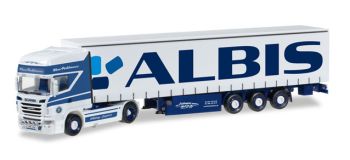 HER305648 - SCANIA R Topline Avec remorque 3 essieux "POHLMANN / ALBIS" Ech:1/87