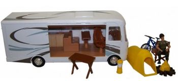 NEW37345 - Camping car avec personnage et accessoires