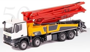 CON78199 - MERCEDES Arocs 8x4 Avec pompe à béton "PUTZMEISTER M42-5RZ"