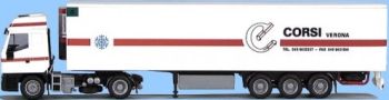 AWM54317 - IVECO Eurostar 4x2 Avec remorque frigorifique "CORSI" Ech:1/87