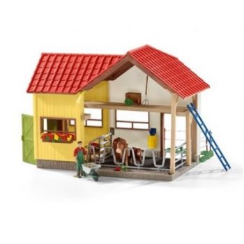 SHL42334 - Grange avec animaux et accessoires