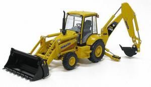 FIGE500193 - Tractopelle KOMATSU WB140 avec Accessoires