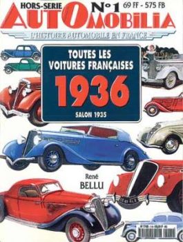 AUTLOT7 - Lot de 7 Hors-série AUTOMOBILIA "Spécial salon "