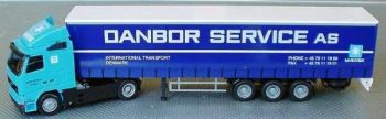 AWM53278 - Volvo 420 FH12 4x2 - Remorque bachée  "Danbor/Maersk"