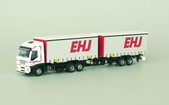 AWM73735 - IVECO Stralis 430 6x4 porteur et remorque 2 essieux "E H J"