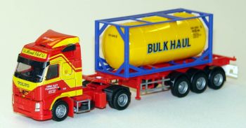 AWM71975 - VOLVO FH Globetrotter 4x2 avec Remorque Porte container citerne   "Vlot / Bulkhaul"