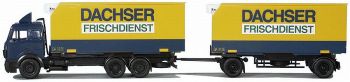 AWM70351 - MERCEDES 6x4 porteur avec remorque "Dachser Frischdienst"