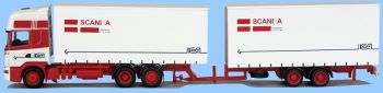 AWM53410 - SCANIA L124 420 Topline 4x2 porteur avec remorque bachée "Scanita"