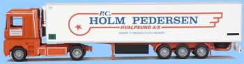 AWM6731.01 - RENAULT Magnum AE520 4x2 Avec Remorque 3 Essieux Frigorifique "HOLM PEDERSEN" Ech:1/87