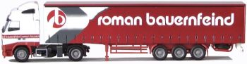 AWM54044 - VOLVO FH12 Globetrotter avec remorque bâchée 3 essieux "Roman Bauernfeind"