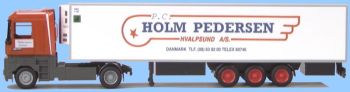 AWM60001 - RENAULT AE 500 4x2 avec remorque 3 Essieux frigorifique "HOLM PEDERSEN" Ech:1/87