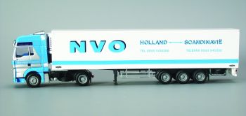 AWM71653 - Man TG-A XXL 4x2 Avec Remorque Frigorifique 3 Essieux "NVO" 1/87