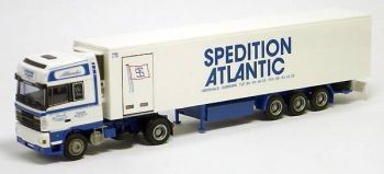 AWM53364 - DAF XF SSC Avec Remorque Frigorifique 3 Essieux "Spedition Atlantic"1/87