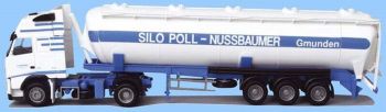 AWM71917 - Volvo 520 FH12 Globetrotter 4x2 Avec Remorque Citerne / Silo "Poll Nussbaumer" 1/87