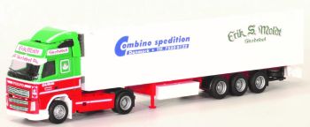 AWM73861 - VOLVO FH12 Globetrotter 4x2 Avec remorque frigorifique 3 Essieux "ERIK S. MOLDT" Ech:1/87