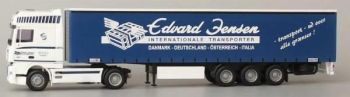 AWM73224 - DAF XF SSC 4x2 Avec remorque bachée 3 Essieux "Edward Jensen" 1/87