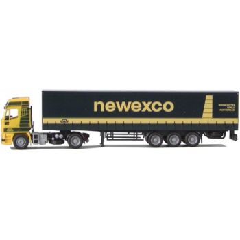 AWM70617 - IVECO Eurostar 4x2 Avec Remorque Bachée 3 Essieux "Newexco" 1/87