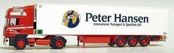 AWM71418 - Scania R420 Topline 4x2 Avec Remorque Frigorifique 3 Essieux "HPT Hansen" 1/87