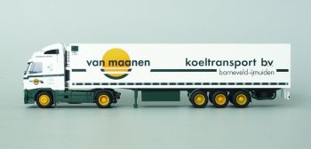 AWM71911 - VOLVO FH Globetrotter 4x2 Avec remorque Frigorifique 3 Essieux "Van Maanen" 1/87