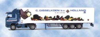 AWM60083 - SCANIA R420 4x2 Avec Remorque Frigorifique 3 Essieux  "Disselkoen" 1/87