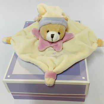DC2372V - Doudou plat Ours Violet
