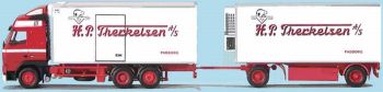AWM53354 - VOLVO FH12 Globetrotter porteur 3 Essieux avec remorque 2 Essieux frigorifique THERMOKING "H.P THERKELSEN" Ech:1/87