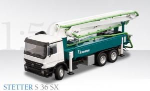 CON40161 - Pompe à Béton Automatrice SCHWING S 36 SX sur MERCEDES Actros 3 Essieux