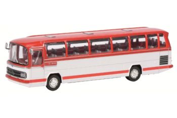 SCH26111 - Bus MARCEDES-BENZ O302 "Rouge et Blanc" Ech:1/87