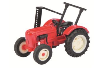 SCH26217 - PORSCHE Diesel Junior avec barre de coupe et arceau Ech:1/87