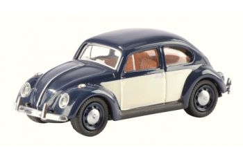 SCH26223 - VOLKSWAGEN Coccinelle "Bleu et Blanche" Ech:1/87